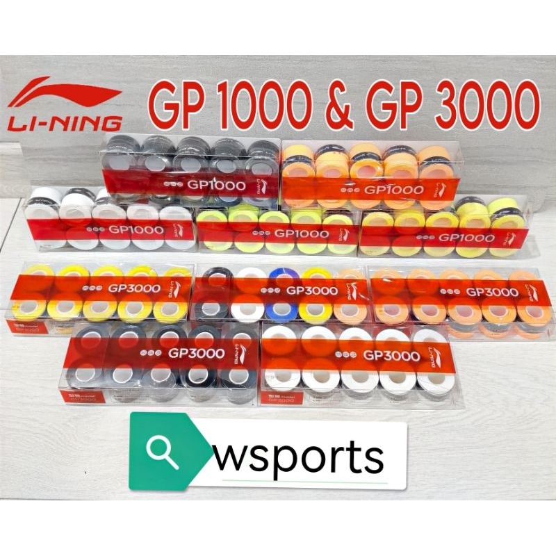 Li-ning Badminton Grip GP 1000 3000 GP 1000 GP3000 Original