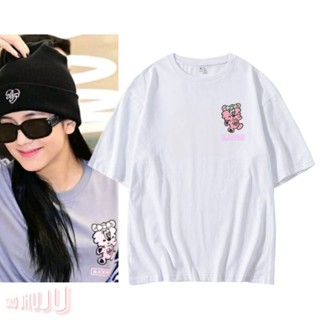 เสื้อยืด พิมพ์ลายโลโก้ Jisoo BP x Ferd Bpink Char (พิมพ์สกรีนด้านหน้าเท่านั้น)