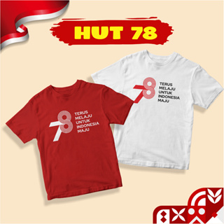 เสื้อยืด ลายครบรอบ 78 ปี สําหรับเด็ก | ชุดเสื้อผ้า สไตล์อินโดนีเซีย สําหรับเด็ก |  เสื้อยืด ลาย yu Ris yu สําหรับเด็ก