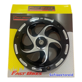 ฝาครอบพัดลมระบายความร้อน CNC VESPA SPRINT PRIMAVERA LX S125 BEAT FI MIO VARIO COVER Fan SPINNER CNC