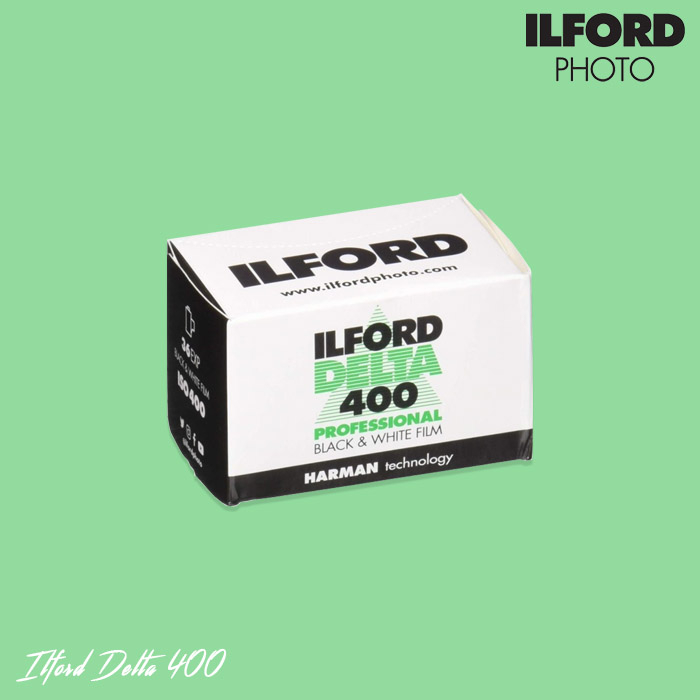 Roll Film Ilford Delta 400 ISO 400 36exp 35mm ฟิล์มขาวดํา Ori