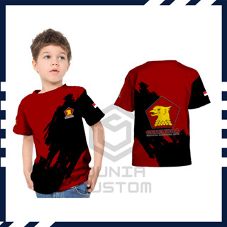 ชุดเสื้อผ้า สําหรับงานปาร์ตี้ || เสื้อยืด พิมพ์ลาย GERINDRA สําหรับปาร์ตี้ 2024