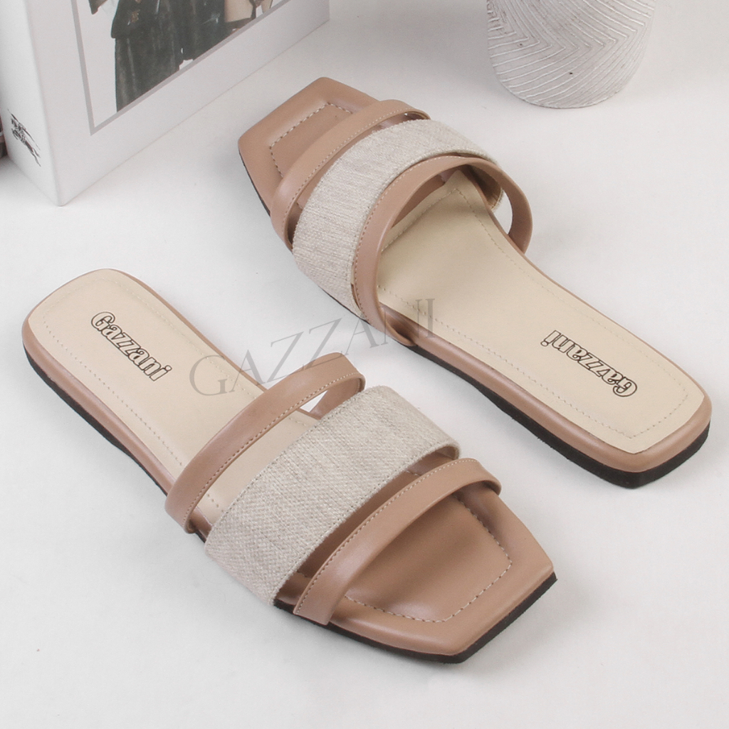 Gazzani Adaline Womens Sandals แพลตฟอร์มล่าสุดรองเท้าแตะ Sammer Slide ผู้หญิง