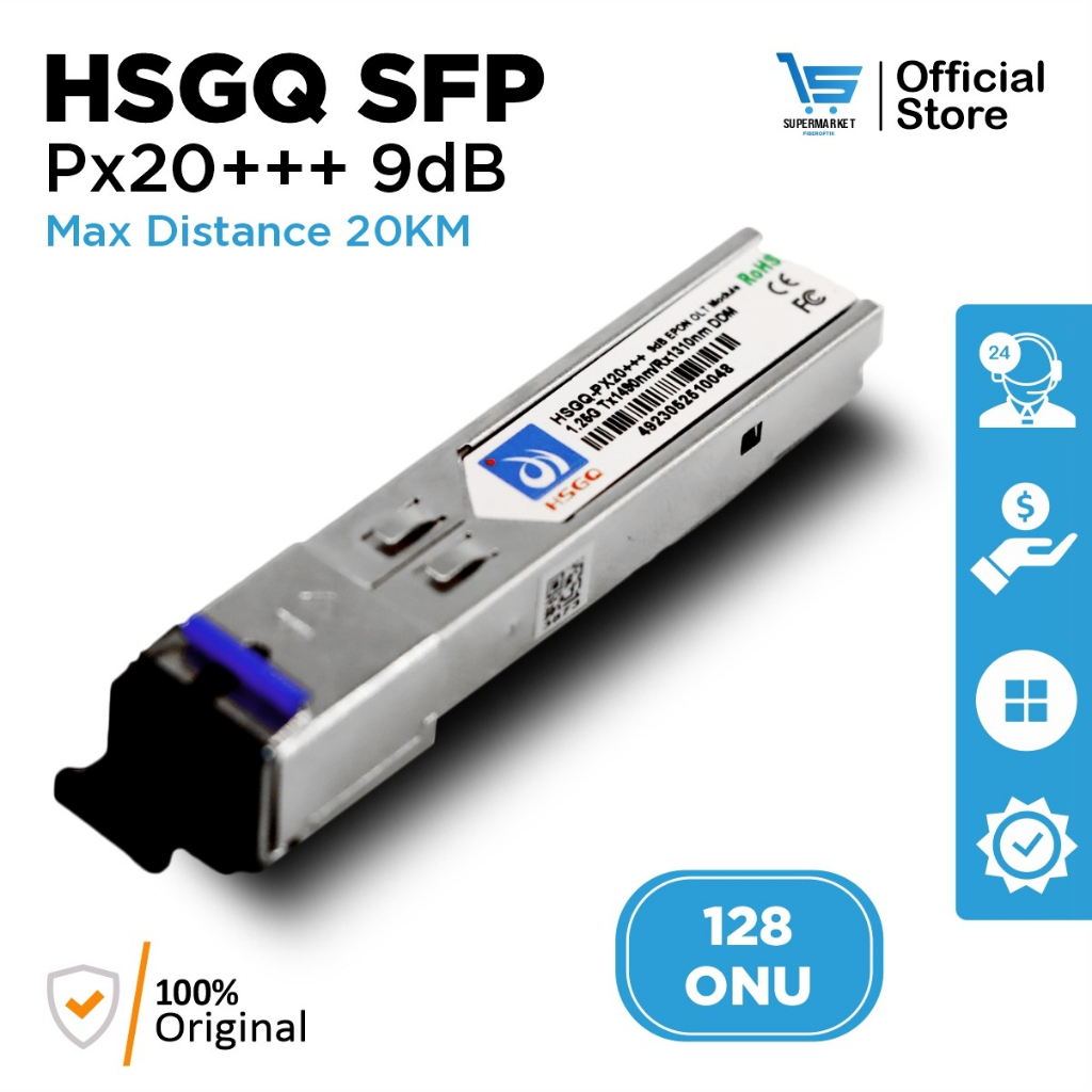 [ Original ] Sfp EPON OLT PX20 + + 9db HSGQ