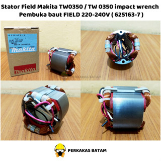 Tw Stator Field Makita TW0350 TW0350 ประแจสลักเกลียวเปิด 625163-7