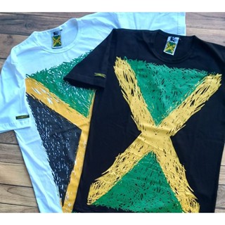 เสื้อยืด พิมพ์ลาย REGGAE REPUBLIC original jamaica baju