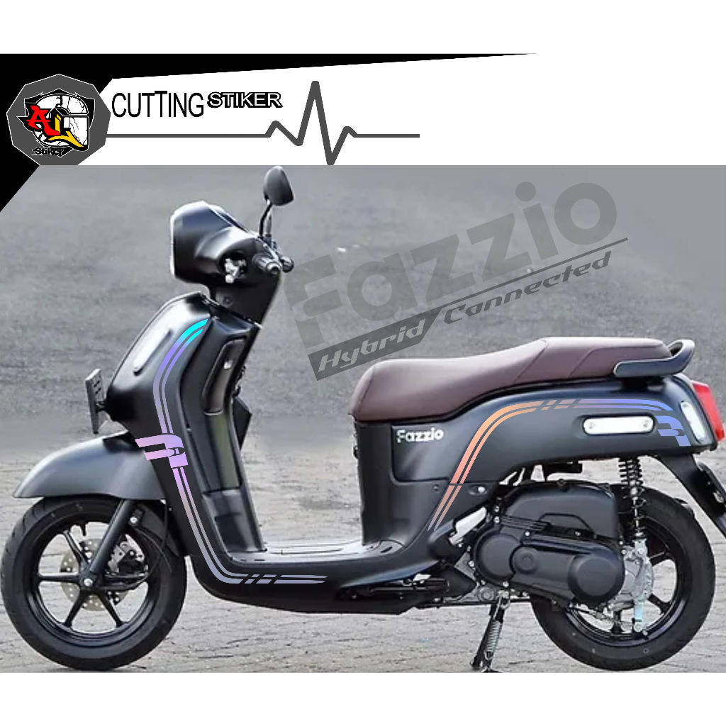 สติ๊กเกอร์ตัด/scf.294/simpo FAZIO STRIPING/FZIO LIS STICKER/FAZOR LIS STRIPING/UNIQUE LINE STRIPING/