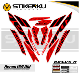 สติกเกอร์ AEROX 155 VVA OLD 155 VVA AEROX STICKER Unique AEROX 155 VVA STICKER AEROX 155 VVA STICKER STOCK DECAL LIST POLET Stickerkustore