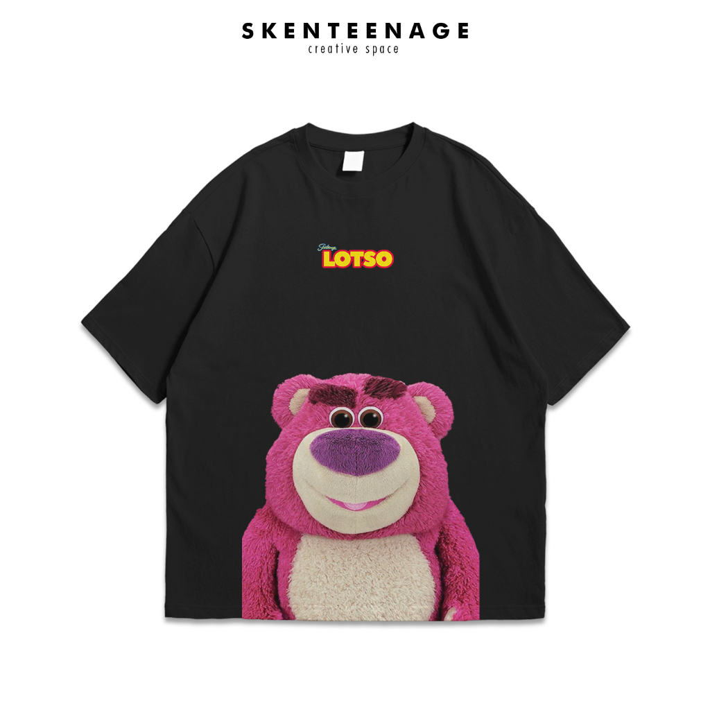 Skenteenage - เสื้อยืด KAOS LOTSO TOY STORY UNISEX สีดํา