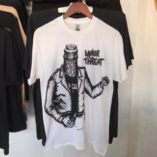 เสื้อยืด Minor THREAT BAND - BOTTLE MAN (สินค้าของแท้)