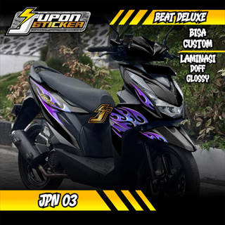 Jupon สติกเกอร์โปโล ลาย Fullbody Honda Beat Deluxe Street 2020-2023 Jpn03