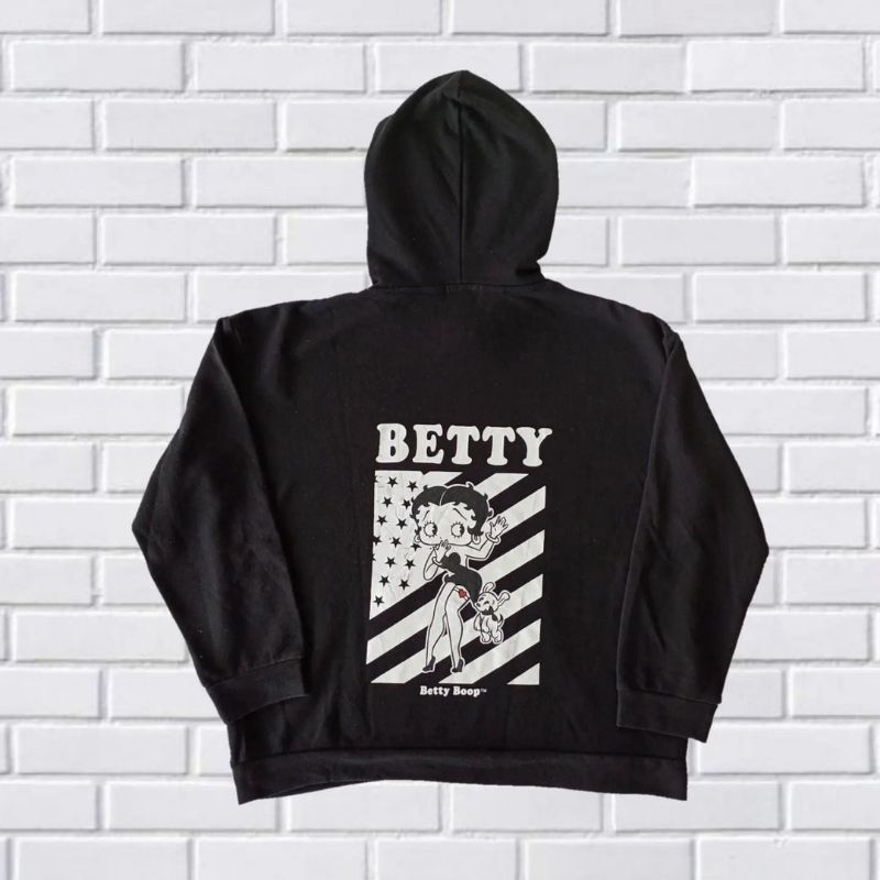BETTY BO*OP HOODIE ORIGINAL THRIFT, SZL, HD134