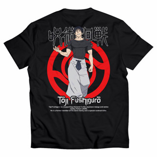 Toji Fushiguro JUJUTSU KAISEN | ชุดเสื้อผ้า ลายการ์ตูนอนิเมะ | เสื้อยืด ลายการ์ตูนอนิเมะ | เสื้อยืด ลายการ์ตูนอนิเมะ | เสื้อยืด ผ้าฝ้าย ขนาดใหญ่ สไตล์สตรีท สําหรับผู้ชาย และผู้หญิง | เสื้อผ้าผู้ใหญ่