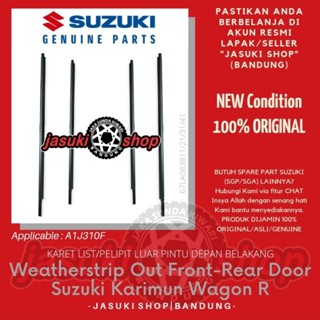 ของแท้ ขอบยางจับจีบประตูด้านหน้า และด้านหลัง สําหรับ Suzuki Karimun Wagon R GA GL GX GS AGS A1J310F SGP