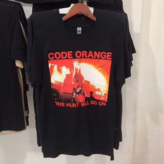 Kaos BAND CODE ORANGE - RED HURT PHOTO (สินค้าของแท้)