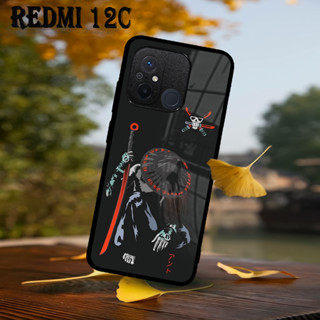 [A47] เคส Xiaomi REDMI 12C กลิตเตอร์ | เคส Hp เคลือบเงา | ลวดลายซามูไร