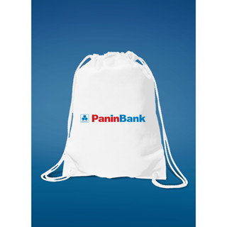 Panin BANK กระเป๋าหูรูด ผ้าแคนวาส