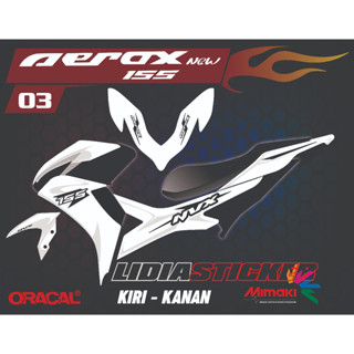 Aerox NVX SERIES 03 สติกเกอร์ตัด STICKER STRIPING STICKER AEROX อุปกรณ์เสริม