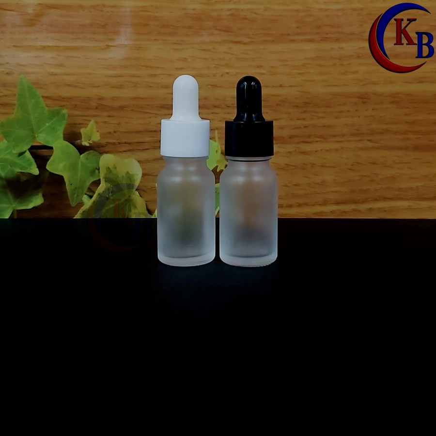 10ML SMOOTH DROP SERUM PIPETTE BOTTLE / 10ML CLEAR FROSTED GLASS BOTTLE