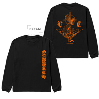 เสื้อยืด พิมพ์ลายการ์ตูน Joker Sabbath Crew Wind Breaker สไตล์เกาหลี สําหรับผู้ชาย และผู้หญิง