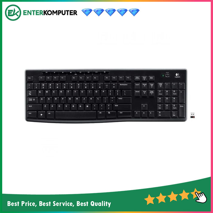 คีย์บอร์ด Logitech K270 ไร้สาย