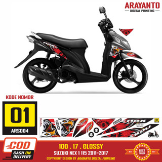 พร้อมส่ง ลิปกลอส สําหรับ Suzuki Nex 1115 2011-2017 ARS004