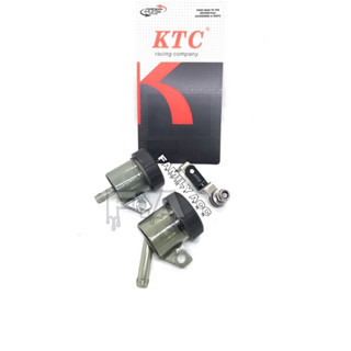 ท่อน้ํามันเบรก Ktc ขนาดเล็ก พร้อมตัวยึด สามารถทําให้น้ํามันแข่งรถ Ktc ด้านหน้า / ด้านหลัง Ori ควันไฟเบอร์