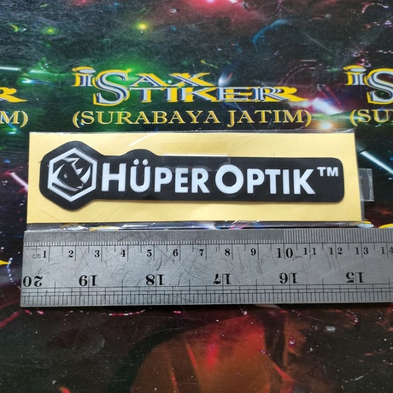 HUPER OPTIK TM สติ๊กเกอร์นูน สติ๊กเกอร์ติดกระจกรถยนต์