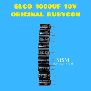 Elco 1000UF 10V RUBYCON ของแท้