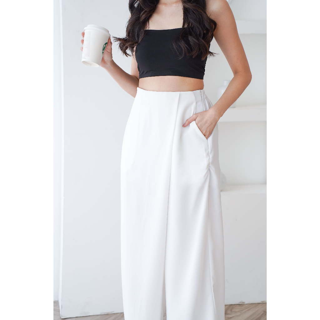 LEYONKA Vienna Long Culote Pants 7551