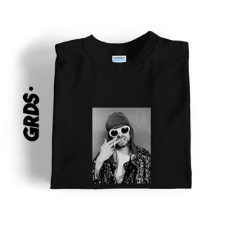 Kurt COBAIN NIRVANA เสื้อยืด คอกลม แขนสั้น พิมพ์ลาย KURT COBAIN