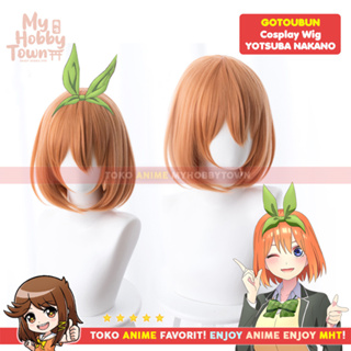 Gotoubun no Hanayome Quintuplet วิกผมคอสเพลย์อนิเมะ Yotsuba Nakano