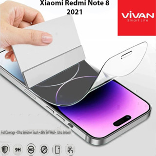 Vivan ไฮโดรเจล คริสตัลใส ป้องกันรอยขีดข่วน แบบเต็มจอ สําหรับ Xiaomi Redmi Note 8th 2021