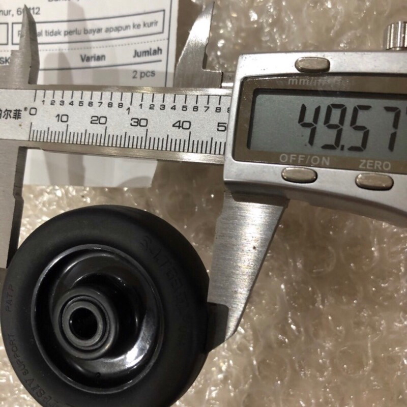 1 ชิ้น 50X15 มม. ล้อกระเป๋าเดินทางเปลี่ยน legend walker ญี่ปุ่น universal