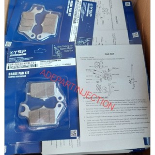 DIGPAD เบรคหน้า CAMP BEAT FI VARIO 110 FI SCOOPY SPACY VARIO 125 - 150 OLD BEAT ใหม่ K81 FCC/YSP 064