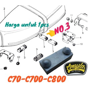 ยางที่นั่งรถยนต์ สําหรับ Honda c50 C70 c700 c800 77205-292-010