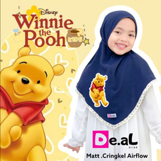 Arjuna Instant HIJAB CRINKLE ADELIA WINNE THE POOH ORI DE.AL HIJAB