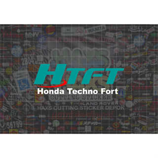 สติกเกอร์ตัด HTFT Honda ขนาด 12 ซม. สําหรับรถยนต์