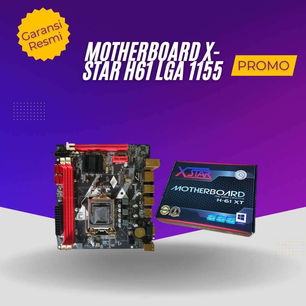 เมนบอร์ด X-Star H61 LGA 1155