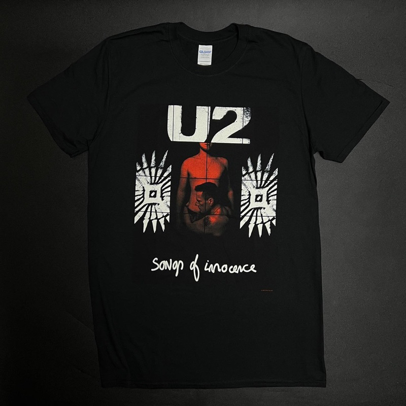U2 Official T-Shirt - Songs of Innocence Red Shade