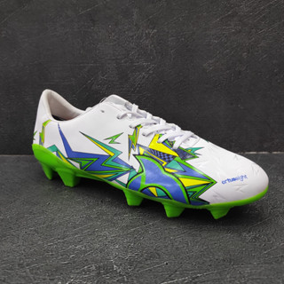 T Catalyst Thunderclap สีขาว สีเขียว I Brand Seller Sepatu Bola