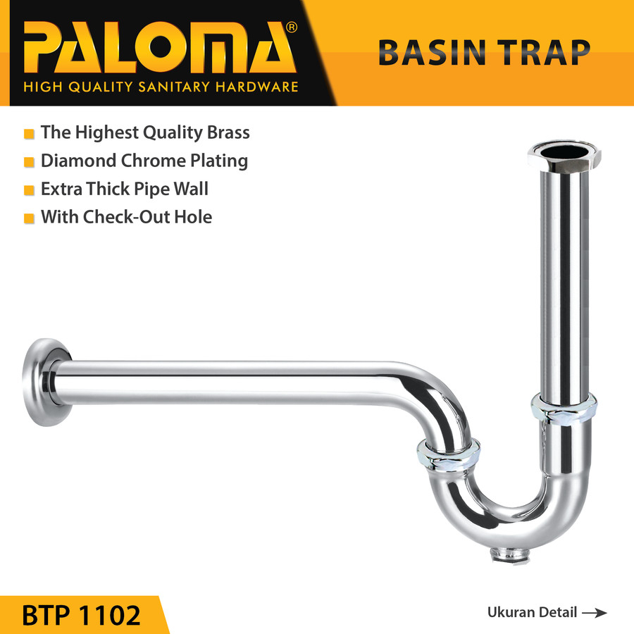 ชิฟฟ่อน ราสแทเฟล คอ DISPOSAL POT ARFUR SIPHON PALOMA BTP 1102 CHIFON SINK Drain PIPE