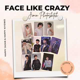 โฟโต้การ์ด Jimin Face Like Crazy Photosketch (Unofficial)