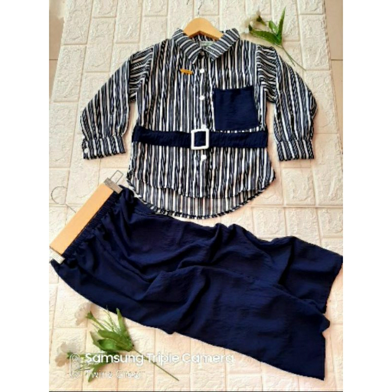PAULA STRIPE SET****