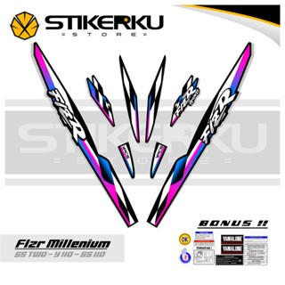 สติกเกอร์ F1ZR MOTIF 6 สติกเกอร์ FIZR Z SS TWO Y110 Ss110 สติกเกอร์ ติดตกแต่ง ลิสต์ เสา ไม่ซ้ําใคร เรียบง่าย หลากหลาย คริสตัล FIZR สติกเกอร์