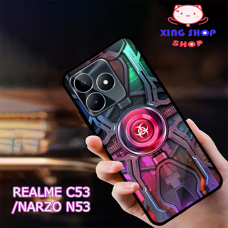 [SP99] Realme C53 เคสมันวาว| Realme NARZO N53 | เคสร่วมสมัย คุณภาพดี | Xing ทุกร้าน| Motif เครื่องโรก