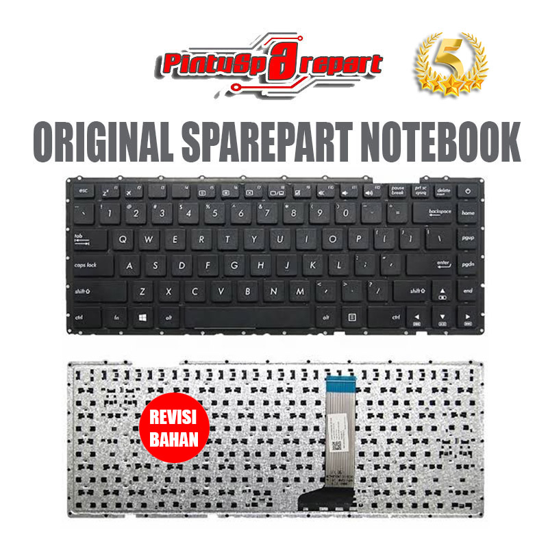 (ของแท้) คีย์บอร์ดแท้ Asus Vivobook A442 X442 A442U X442U X442UA A442UF A442UQ A442UR X442UR