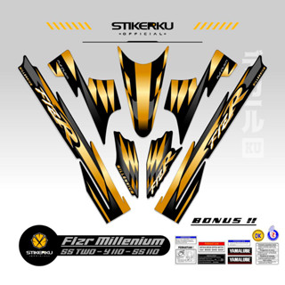 สติกเกอร์ F1ZR 1st MOTIF STICKER FIZR Z SS TWO Y110 Ss110 สติกเกอร์ ติดตกแต่ง ลิสต์ เสา เสา เรียบง่าย เรียบง่าย ตัวแปร คริสตัล FIZR สติกเกอร์