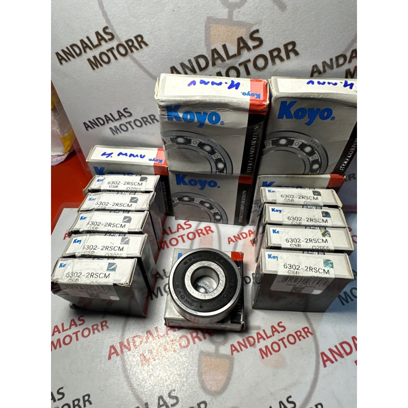 แบริ่ง klahar klaher laher lava 6302 2RSCM KOYO Japan Original