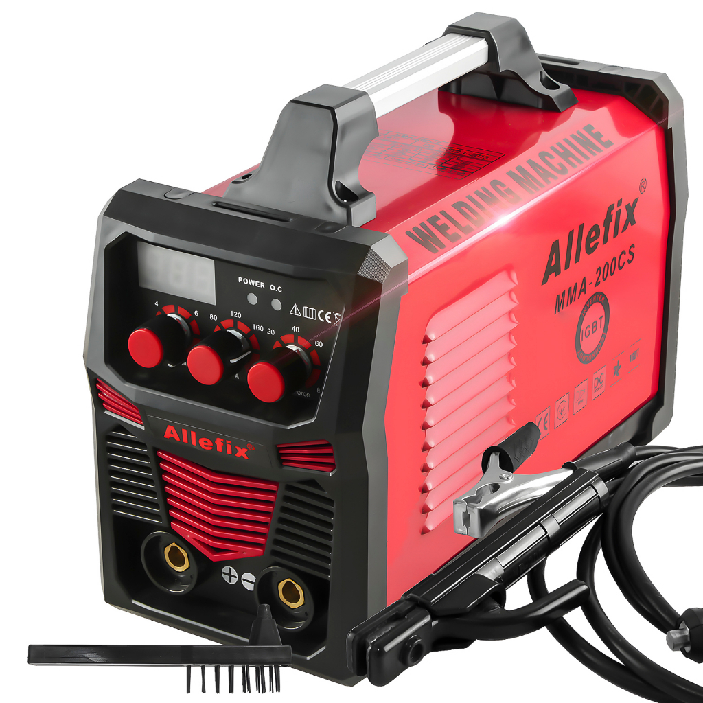 MESIN Allefix 240 โวลต์ 200 A เครื่องเชื่อมไฟฟ้า / หม้อแปลงเชื่อมอินเวอร์เตอร์ เครื่องเชื่อม ZX7-200